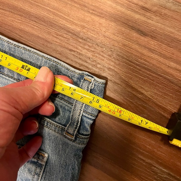 Gap 90s straight high rise jeans Waist 30/ Size 10 Short! - Picture 6 of 9